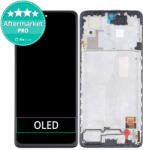Xiaomi Redmi Note 10 Pro - Ecran LCD + Sticlă Tactilă + Ramă (Black) OLED, Black