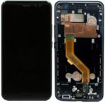 HTC U11 - Ecran LCD + Sticlă Tactilă + Ramă (Brilliant Black) - 80H02105-01 Genuine Service Pack, Black