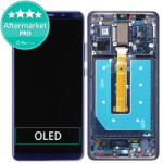 Huawei Mate 10 Pro - Ecran LCD + Sticlă Tactilă + Ramă (Midnight Blue) OLED, Blue
