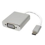 Roline Адаптер Roline 12.03. 3200, от USB Type-C(м) към VGA(ж), бял (12.03.3200)