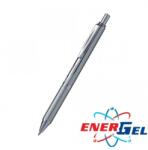 Pentel Автоматичен ролер Pentel BL407, черен цвят на писане, дебелина на линията 0.7 mm, гел, сребрист (OK26822)
