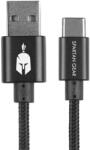 Spartan Gear Кабел Spartan Gear, от USB A(м) към USB C(м), 2m, черен