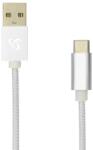 SBOX Кабел SBOX USB-TYPEC-0.5, от USB A(м) към USB C(м), 0.5m, бял (USB-TYPEC-0.5)