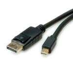 Roline Кабел Roline 11.04. 5815, DisplayPort(м) към Mini DisplayPort(м), 2m, черен (11.04.5815)