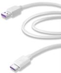 Cellularline Кабел Cellularline 4593, от USB Type А(м) към USB Type C(м), 1.2m, бял