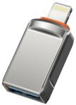 Xmart Адаптер Xmart OTG USB 3.0 - Lightning, от Lightning(м) към USB A(ж), сив (OTG USB 3.0 - Lightning)