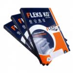 Fleks-Ko Етикети за принтери Fleks-Ko, формат А4, размер 70x42.29mm, 21бр. на лист, опаковка от 100 листа, бели (OK4548)