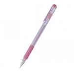 Pentel Ролер Pentel Hybrid METAL K118M, дебелина на писане 0.8mm, цвят на писане розов