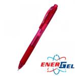Pentel Ролер Pentel Energel BLN105, червен цвят на писане, дебелина на линията 0.7 mm, гел, червен, цената е за 1бр. (продава се в опаковка от 12бр. ) (OK26794)