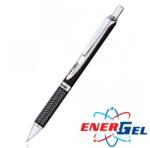 Pentel Автоматичен ролер Pentel BL407, черен цвят на писане, дебелина на линията 0.7 mm, гел, черен (OK26823)
