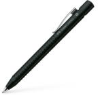 Faber-Castell Химикалка Faber-Castell Grip 2011 M, син цвят на писане, матова черна