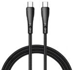 Xmart Кабел Xmart Mamba, от USB-C(м) към USB-C(м), 1.2m, черен (Mamba Type-C to Type-C)