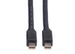 Roline Кабел Roline 11.04. 5640, от Mini DisplayPort(м) към Mini DisplayPort(м), 2m, черен