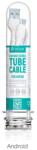 DEVIA Кабел Devia Kintone Tube, от USB Type-A(м) към USB Micro B(м), 1m, бял, 2.1A, в епруветка (Kintone Tube microUSB)