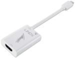 Lindy Конвертор Lindy LNY-43178, от USB Type C(м) към HDMI(ж), бял (LNY-43178)