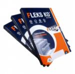 Fleks-Ko Етикети за принтери Fleks-Ko, формат А4, размер 64.6x33.8mm, 24бр. на лист, опаковка от 100 листа, бели (OK12951)