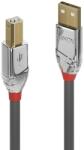 Lindy Кабел Lindy LNY-36642, от USB A(м) към USB B(м), 2m, сив (LNY-36642)