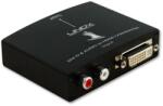Lindy Конвертор Lindy LNY-38094, от DVI(ж) и RCA(ж) към HDMI(ж), черен (LNY-38094)