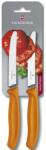 Victorinox Комплект ножове Victorinox Swiss Classic, назъбено острие, оранжеви (6.7836.L119B)