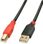 Lindy Кабел Lindy LNY-42761, от USB A(м) към USB B(м), 10m, черен (LNY-42761)