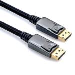 Roline Кабел Roline 11.04. 5882, от DisplayPort(м) към DisplayPort(м), 3.0 м, черен (11.04.5882)