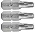 Fortum behajtóhegy TORX, 3 db, S2 acél; T 10×25mm, bliszteren (4741410) - primanet