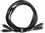 UDG GEAR Ultimate Audio Cable 2xRCA - 2xRCA kábel, fekete