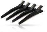 Rovra Clipsuri e din silicon negru pentru par 4buc (6427616764647)