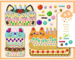 DJECO Djeco-Kollázs műhely - Édességek - Cakes and sweets (DJ00075)