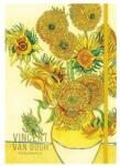 Shkolyaryk Publishing House punct grilă de schițe A5 80 de pagini cu copertă tare Klimt&Van Gogh (A5-3C-080-359D)