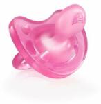 Chicco Suzetă din silicon Physio Soft - 0-6 luni roz (CH00271111)