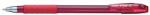 Pentel Pix cu capac 0, 35mm, peniță triunghiulară pentel feel it bx487-b, culoare de scris roșu (BX487-B)