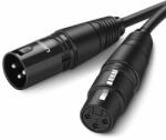 UGREEN AV130 Cablu XLR XLR de la femelă la mascul - 10 m (negru) (20714)