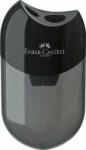 Faber-Castell perforator cu două găuri cu recipient Ascuțitoare #black-grey (183500)