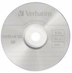 Verbatim Disc VERBATIM DVD+R, dublu strat, 8.5GB, 8x, 10 discuri DVD+R, pe rolă, VERBATIM "Double Layer (43666)