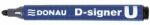 DONAU Marker cu alcool, 2-4 mm, conic, DONAU "D-signer U", negru (7371001-01PL)