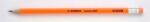STABILO Swano Swano Neon creion de grafit hexagonal cu radieră, HB #orange (4907/HB-54)