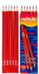Nebulo Creion colorat, triunghi, nebulo roșu (PC-TR-1)