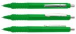 ICO Pix cu buton 0, 8mm, corp de plastic verde apollo k, culoare de scris verde (9010142017)