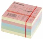 Fornax Bloc de notițe autocolante, 75x75mm, 450 de foi, fornax pastel (A-FOR0005)