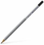 Faber-Castell Creion de grafit cu radieră, HB #grey (117200)