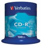 Verbatim Disc CD-R VERBATIM, 700MB, 52x, 100 buc, cilindric, VERBATIM "DataLife (43411)