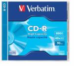 Verbatim Disc VERBATIM CD-R, 800MB, 90min, 40x, 1 disc, cutie normală, VERBATIM (43428)