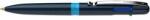 Schneider Pix cu bilă, 0, 5 mm, buton, patru culori, SCHNEIDER "Take 4", albastru închis (138003)