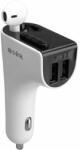 S-Link S-Link FM Transmitter - SL-BT245 Bluetooth (BT5.0. ; Dual USB, MicroSD; încărcător rapid USB 3A, +1 căști) (36021)