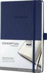 Sigel A/5 exclusiv cu grilă pătrată Notebook 97 pagini (copertă tare) #blue (CO656)