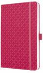 Sigel 135x203mm exclusiv caiet cu linii 87 pagini (cartonat) #fuchsia (JN105)