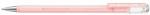 Pentel Pix cu gel 0, 4mm, cap pixel pentel hybrid k108-pp, culoare de scris roz pastelat (K108-PP)