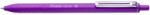 Pentel Pix cu bilă cu buton 0, 35mm, cerneală pentel, culoare de scris violet (BX467-V)