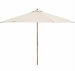 Fieldmann umbrelă de soare din lemn #white (FDZN 4015)
